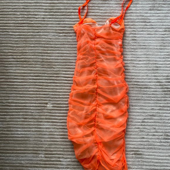Daisy Limited Orange Aura Dress - Picture 4 of 5